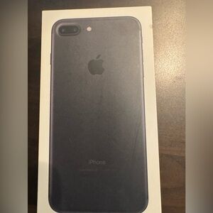 Iphone 7plus box 
With stickers and paper